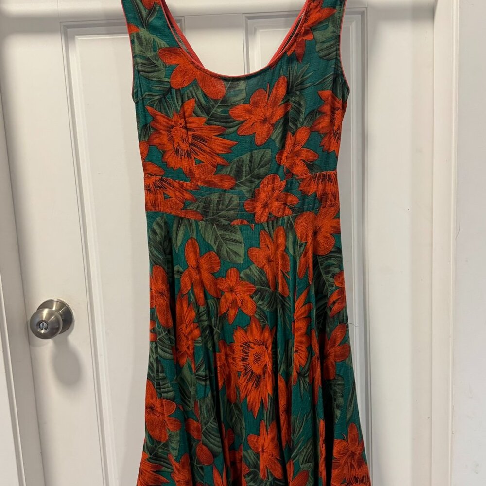 Elise Floral Fit & Flare Dress – Size AU 10 (Medium)